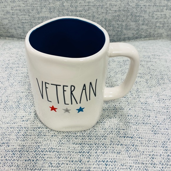 Rae Dunn VETERAN mug new! - Picture 4 of 5